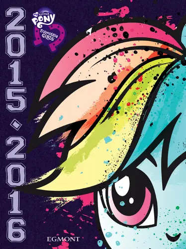 Okładka: Equestria Girls. Kalendarz szkolny 2015/2016