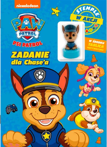 Okładka: Psi Patrol. Stemple w akcji 4. Chase