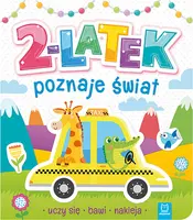 Okładka: 2-latek poznaje świat, uczy się, bawi, nakleja