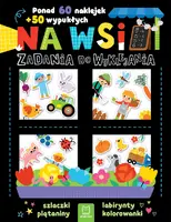 Okładka: Na wsi. Zadania do wyklejania. Ponad 60 naklejek + 50 wypukłych