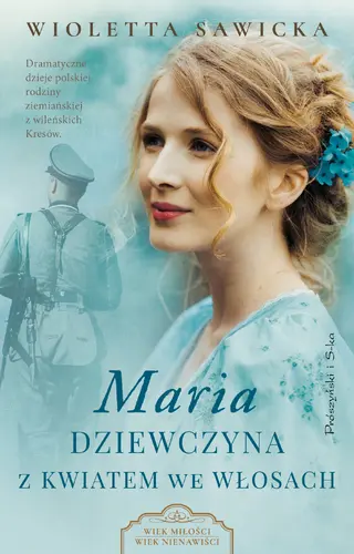 Okładka: Maria. Dziewczyna z kwiatem we włosach