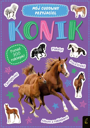 Okładka: Mój cudowny przyjaciel. Konik