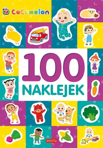 Okładka: Cocomelon. 100 naklejek
