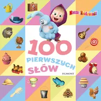 Okładka: Masza i Niedźwiedź. 100 pierwszych słów
