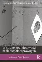 Okładka: W stronę podmiotowości osób niepełnosprawnych