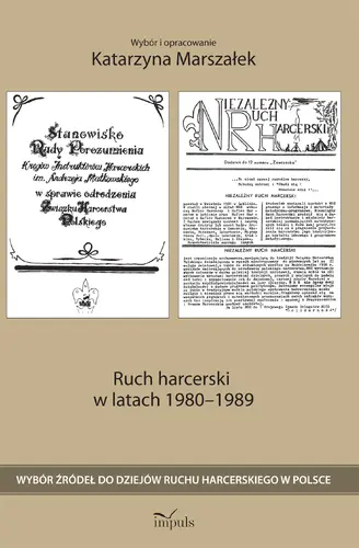 Okładka: Ruch harcerski w latach 1980–1989