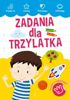 Okładka: AKADEMIA MALUCHA Zadania dla trzylatka