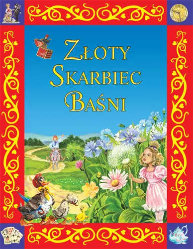 Okładka: Złoty skarbiec baśni