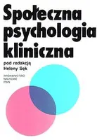 Okładka: Społeczna psychologia kliniczna