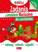 Okładka: Zadania ze smokiem Maciusiem dla sześciolatków