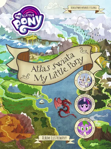 Okładka: Atlas świata My Little Pony