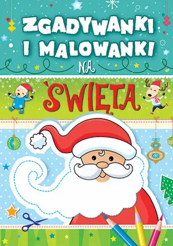 Okładka: Zgadywanki i malowanki na święta