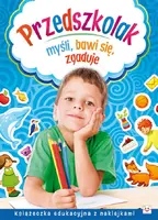 Okładka: Przedszkolak myśli, bawi się, zgaduje
