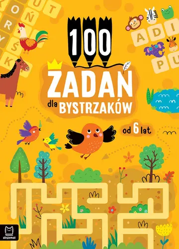 Okładka: 100 zadań dla bystrzaków od 6 lat
