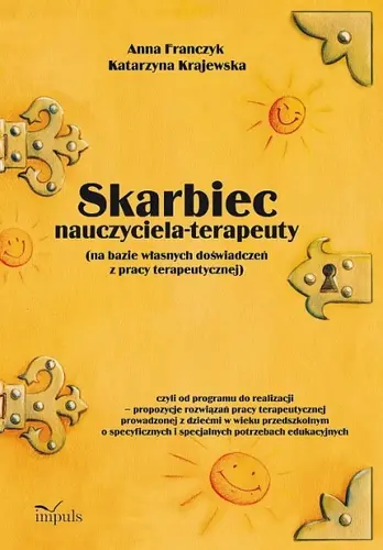 Okładka: Skarbiec nauczyciela terapeuty na bazie własnych doświadczeń z pracy terapeutycznej