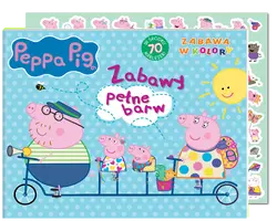 Okładka: Peppa Pig. Zabawa w kolory cz.9