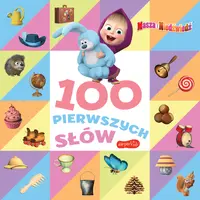 Okładka: Masza i Niedźwiedź. 100 pierwszych słów