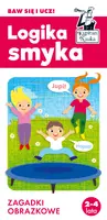 Okładka: Logika smyka. Zagadki obrazkowe. Kapitan Nauka