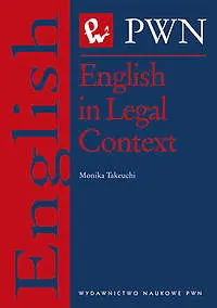 Okładka: English in Legal Context