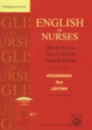 Okładka: English for Nurses. Podręcznik dla studentów i pielęgniarek