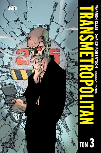Okładka: Transmetropolitan, tom 3