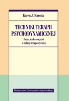 Okładka: Techniki terapii psychodynamicznej