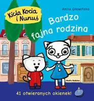 Okładka: Kicia Kocia i Nunuś. Bardzo fajna rodzina