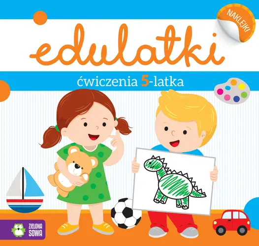 Okładka: Edulatki. Ćwiczenia 5-latka
