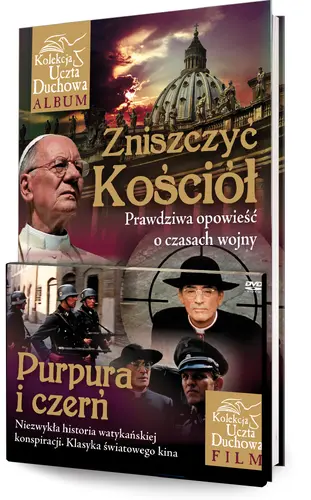 Okładka: Zniszczyć Kościół. Prawdziwa opowieść o czasach wojny.