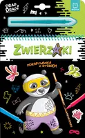 Okładka: Zwierzaki. Zdrapywanka z rysikiem