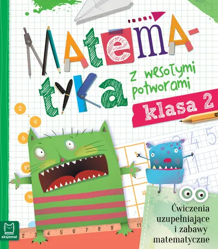 Okładka: Matematyka z wesołymi potworami kl. 2