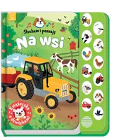 Okładka: Słucham i poznaję. Na wsi. Książeczka z dźwiękami