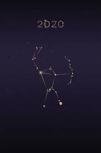 Okładka: Kalendarz 2020. Astronomiczny