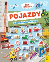 Okładka: Wypukłe naklejki. Pojazdy
