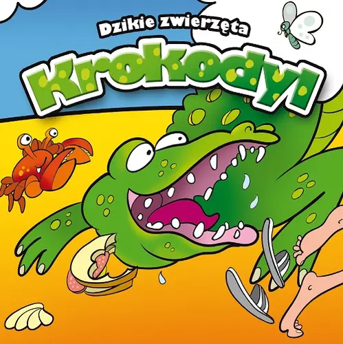 Okładka: Krokodyl. Mini Zwierzątka
