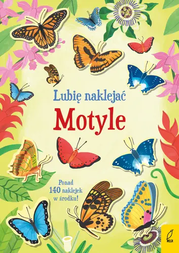 Okładka: Lubię naklejać. Motyle