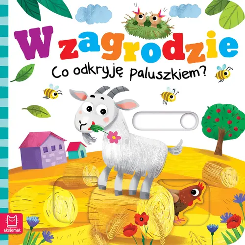 Okładka: W zagrodzie. Co odkryję paluszkiem?