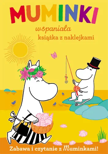 Okładka: Muminki wspaniała książka z naklejkami