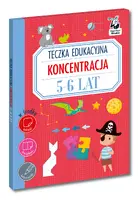 Okładka: Teczka edukacyjna. Koncentracja. 5-6 lat. Kapitan Nauka