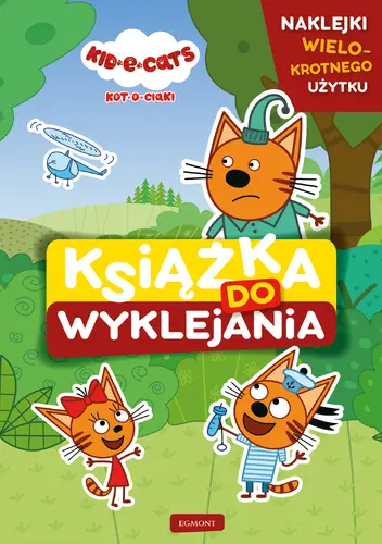 Okładka: Kot-o-ciaki. Książka do wyklejania