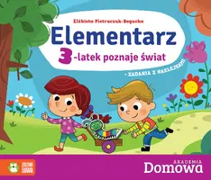 Okładka: Elementarz. 3-latek poznaje świat