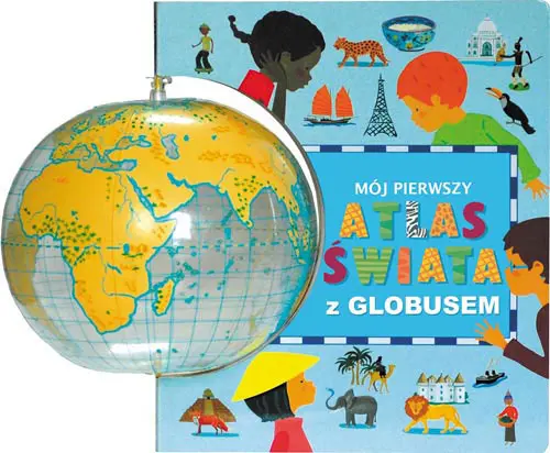 Okładka: Mój pierwszy atlas świata z globusem