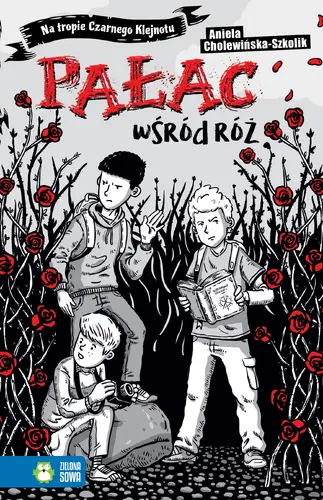 Okładka: Na tropie Czarnego Klejnotu. Pałac wśród róż