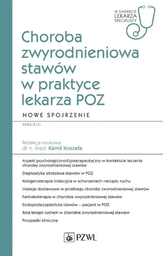 Okładka: Choroba zwyrodnieniowa stawów w praktyce lekarza POZ. Nowe spojrzenie