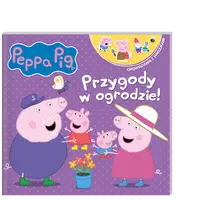 Okładka: Peppa Pig. Opowiadania z naklejkami. Przygody w ogrodzie
