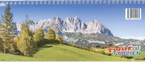 Okładka: Twój tydzień 2018 w formacie 1/2 A4