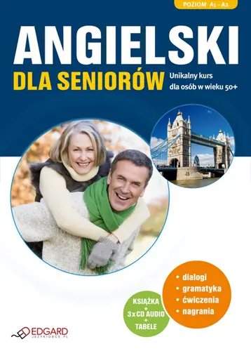 Okładka: Angielski dla seniorów. Poziom podstawowy