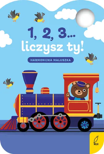 Okładka: Harmonijka maluszka. Raz, dwa, trzy, liczysz ty!