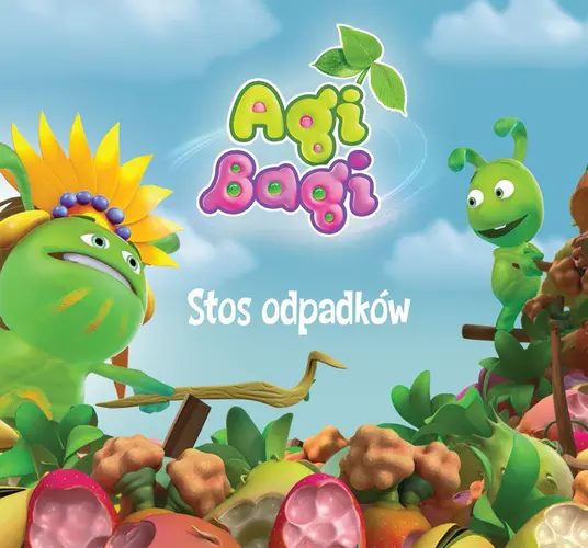 Okładka: Agi Bagi. Stos odpadków