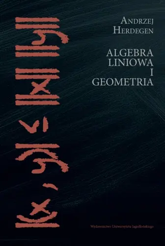 Okładka: Algebra liniowa i geometria